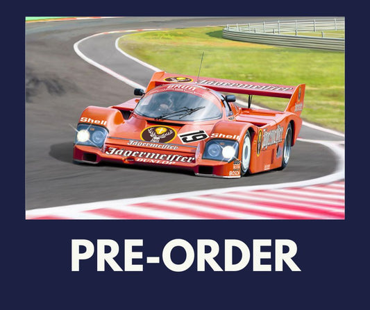Italeri 1/24 Cars - Porsche 956 Jägermeister Racing Car 3678 (PRE-ORDER)