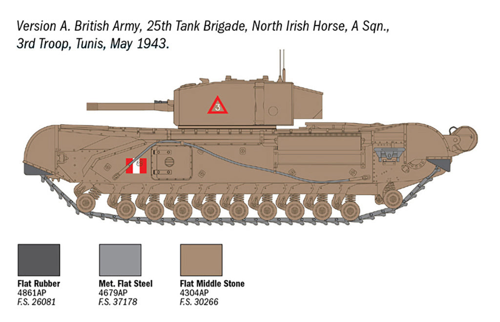 1/72 Italeri - Churchill Mk.II