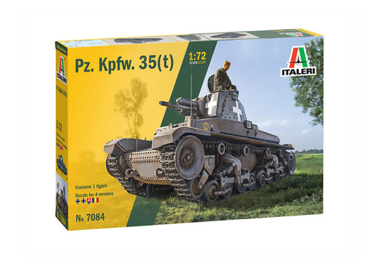1/72 Italeri - Panzerkampfwagen 35(t) w/Figure