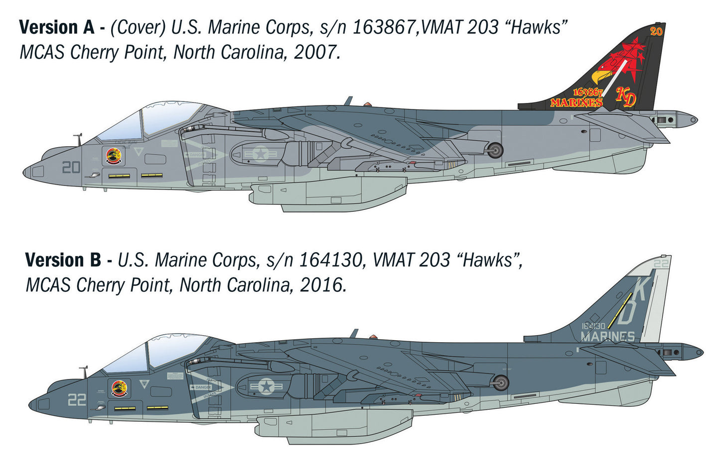1/72 Italeri - AV-8B Harrier II 90193