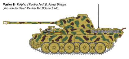 Italeri 1/35 Military - Pz. Kpfw. V Panther Ausf. D - 90290
