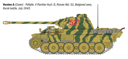 Italeri 1/35 Military - Pz. Kpfw. V Panther Ausf. D - 90290
