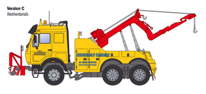 Italeri 1/24 Trucks - Mercedes-Benz Wrecker Truck 93808 (PRE-ORDER)