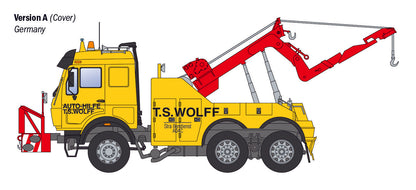 Italeri 1/24 Trucks - Mercedes-Benz Wrecker Truck 93808 (PRE-ORDER)