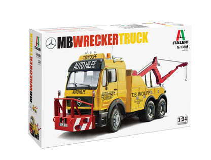 Italeri 1/24 Trucks - Mercedes-Benz Wrecker Truck 93808 (PRE-ORDER)