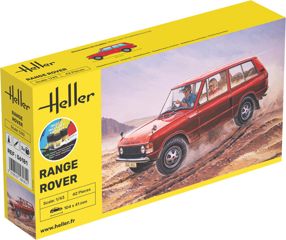 Heller STARTER KIT Range Rover 1:43