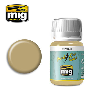 Ammo by MIG - Panel Line Wash 1620 Dust