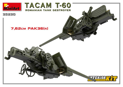 1/35 MiniArt - Tacam T-60 Romanian Tank Destroyer (Interior Kit) 35230