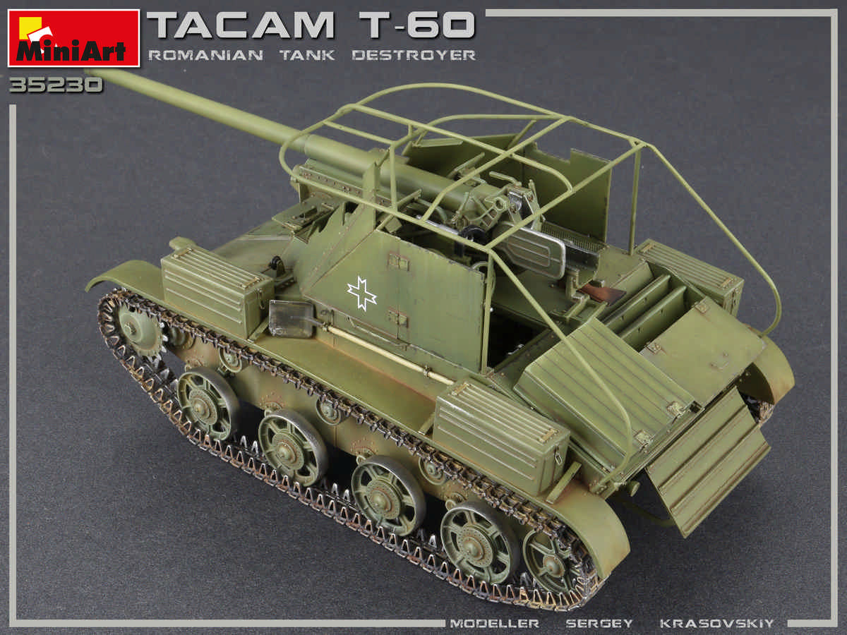 1/35 MiniArt - Tacam T-60 Romanian Tank Destroyer (Interior Kit) 35230