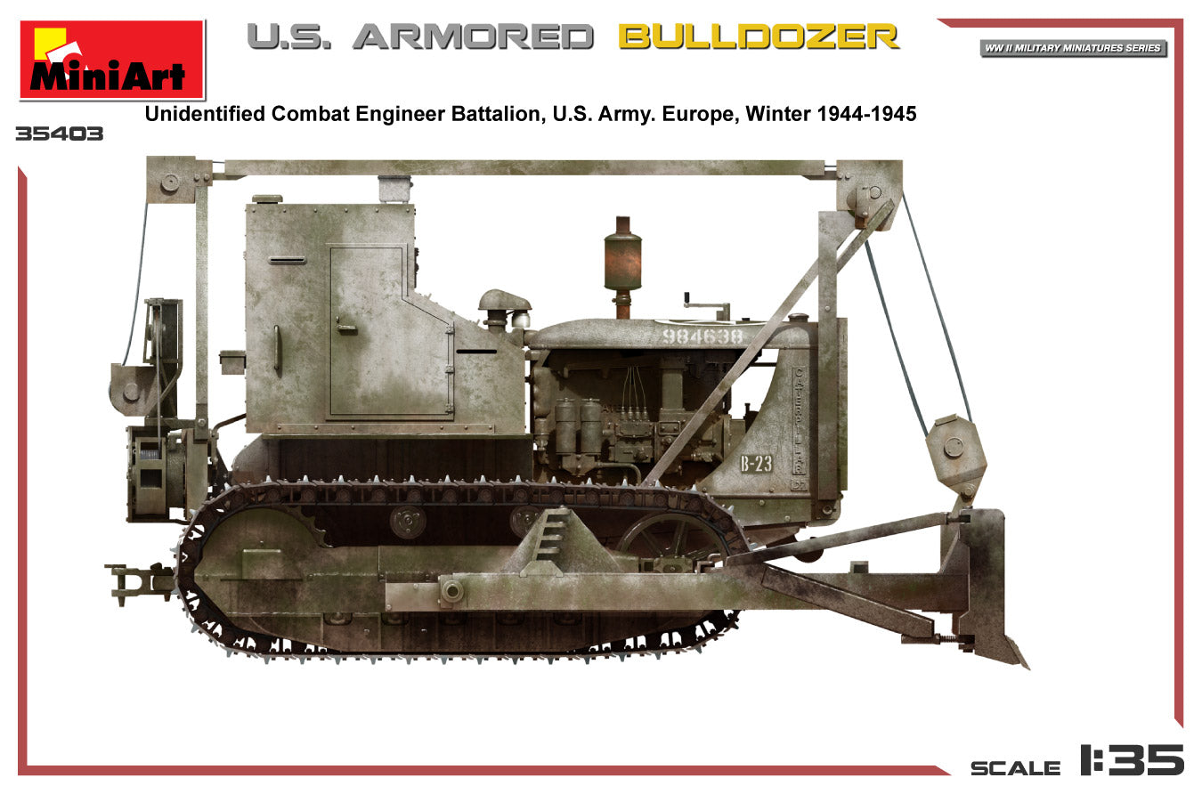 1/35 MiniArt - U.S Armored Bulldozer 35403