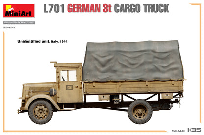 1/35 MiniArt - 3t Cargo Truck L701 35450