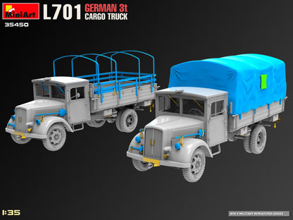 1/35 MiniArt - 3t Cargo Truck L701 35450