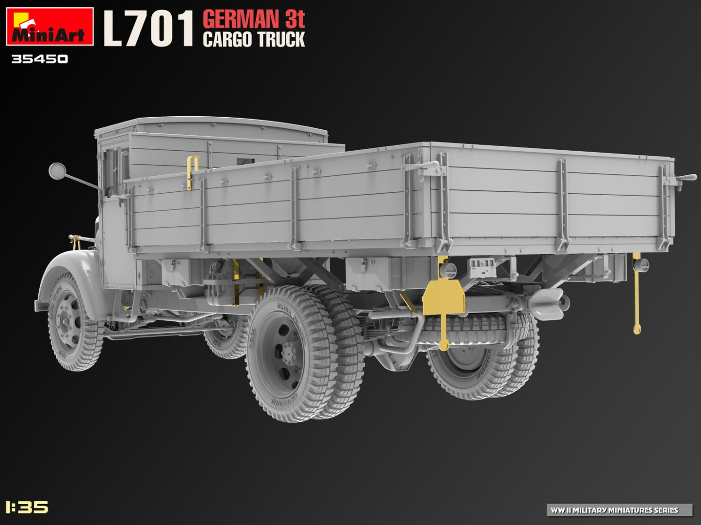 1/35 MiniArt - 3t Cargo Truck L701 35450