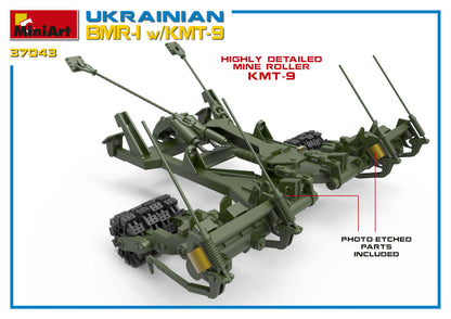 1/35 MiniArt - Ukranian BMR-1 w/KMT-9 37043
