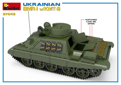 1/35 MiniArt - Ukranian BMR-1 w/KMT-9 37043