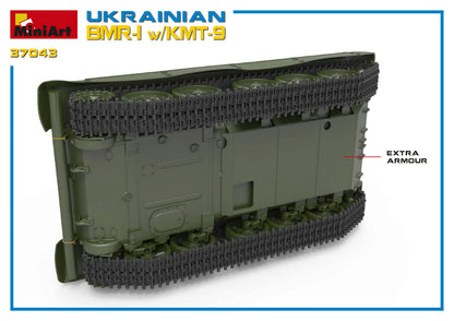 1/35 MiniArt - Ukranian BMR-1 w/KMT-9 37043