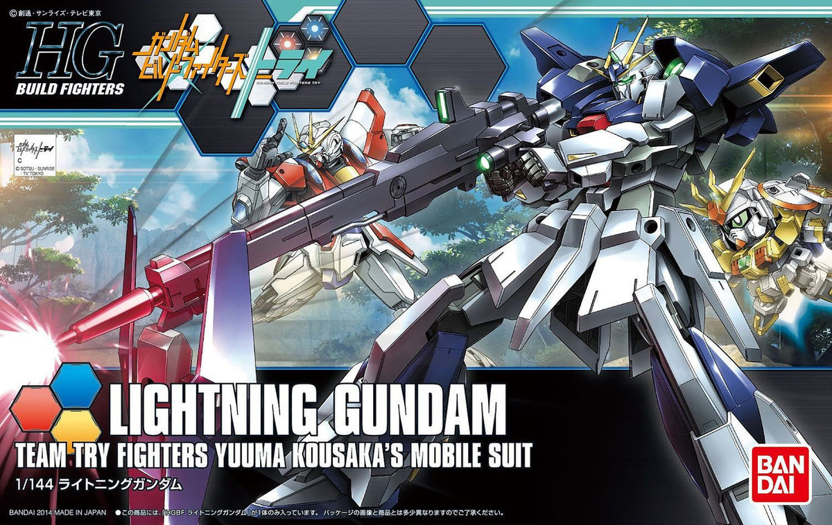 Bandai Hgbf 1/144 Lightning Gundam MK55433 - image 2