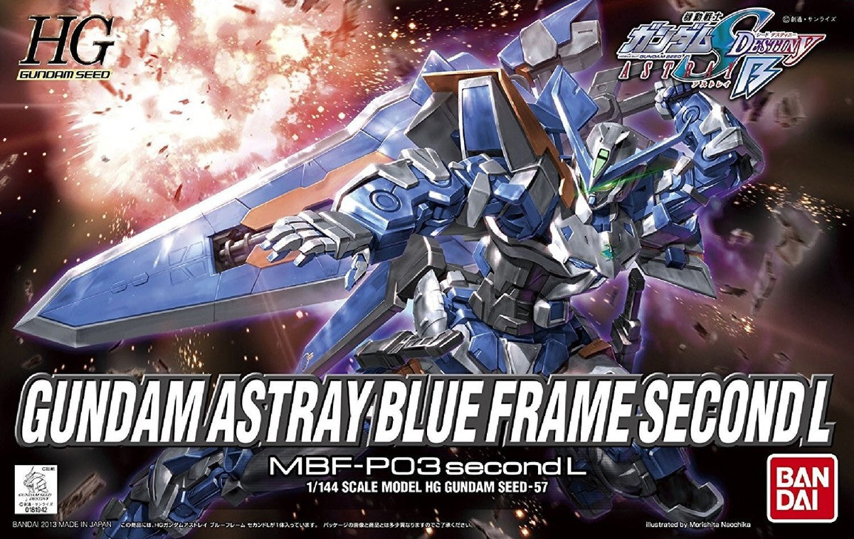 Bandai HG 1/144 Gundam Astray Blue Frame Second L MK55601 - image 2