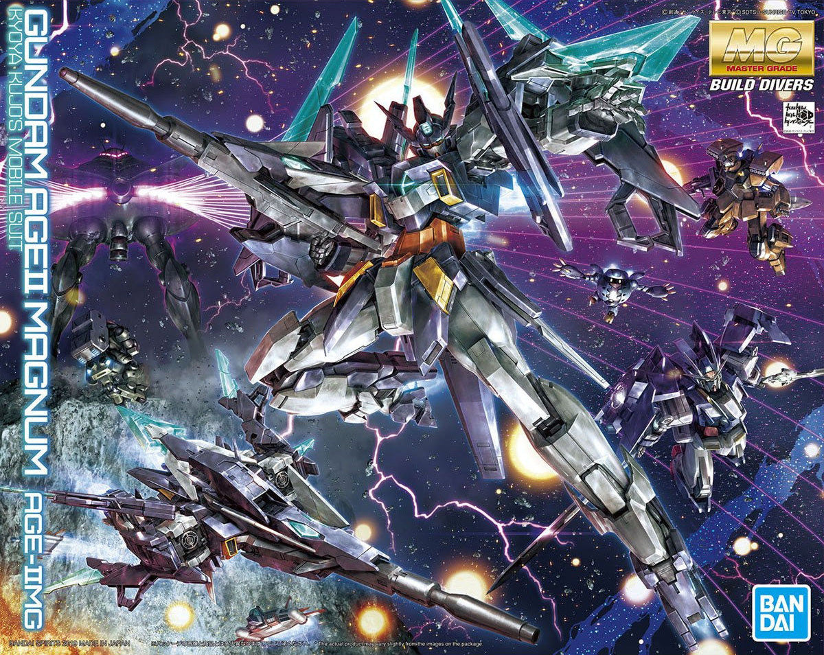 Bandai MG 1/100 Gundam Ageii Magnum MK57065 - image 2