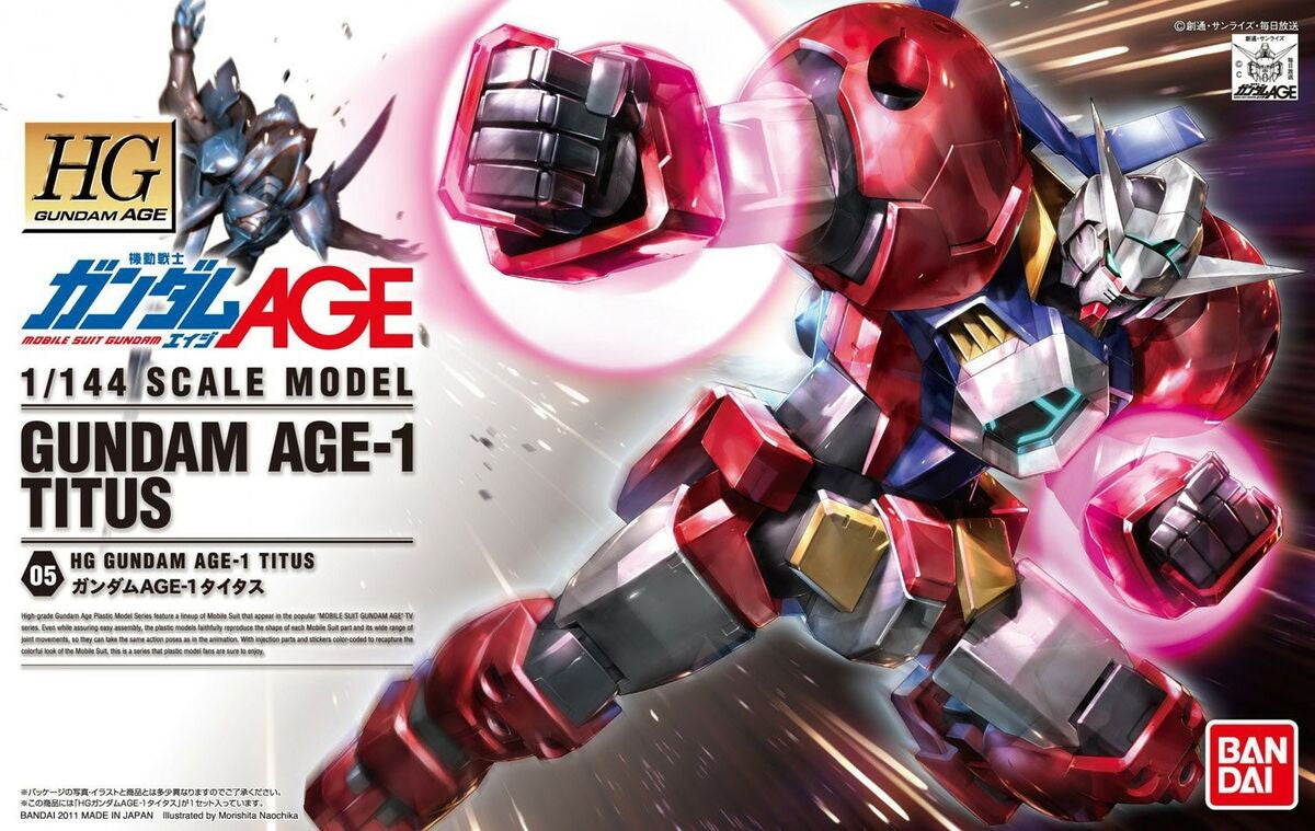Bandai HG 1/144 Gundam Age-1 Titus MK57384 - image 1