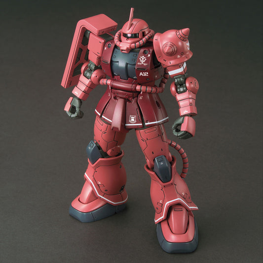 Bandai - HG 1/144 MS-06S Zaku II Principality of Zeon Char Aznable's Mobile Suit (Red Comet Version) - MK57656