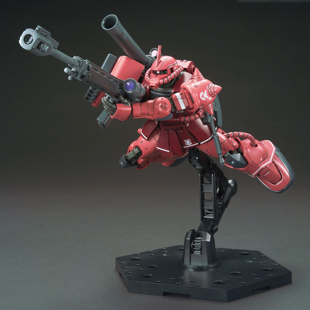Bandai - HG 1/144 MS-06S Zaku II Principality of Zeon Char Aznable's Mobile Suit (Red Comet Version) - MK57656
