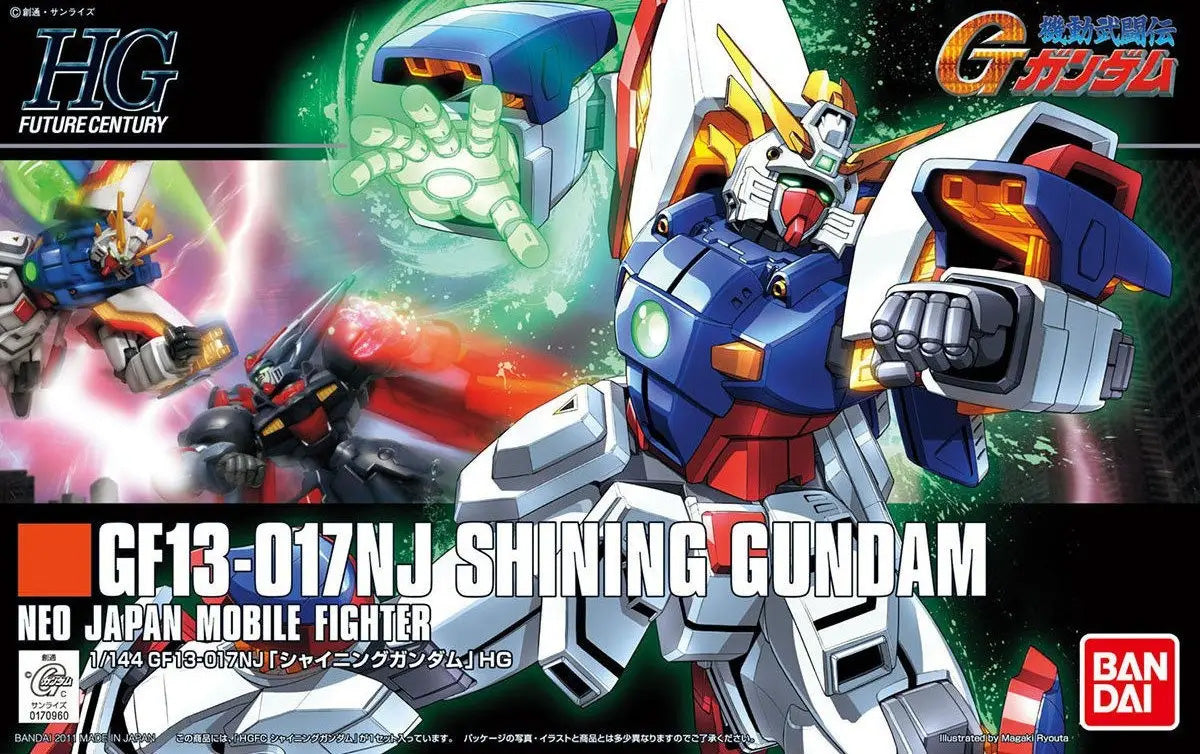 Bandai Hguc 1/144 Shinning Gundam MK57746 - image 2