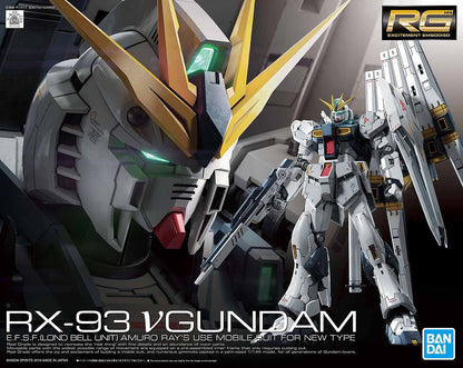 Bandai RG 1/144 ΝU Gundam MK57842 - image 2