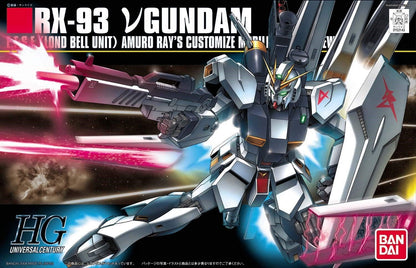 Bandai Hguc 1/144 RX-93 NU Gundam MK57953 - image 2