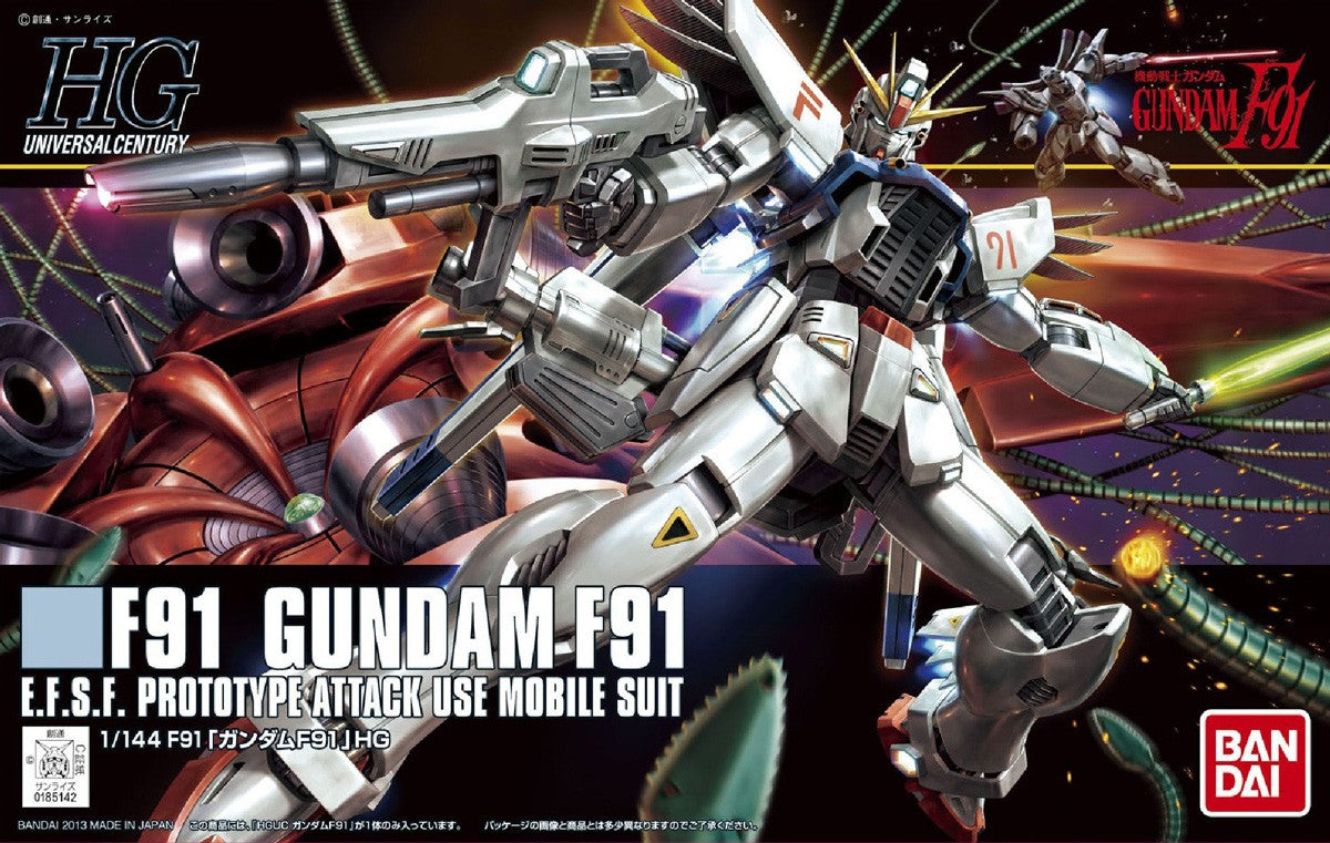 Bandai - HGUC 1/144 Gundam F91 - MK57955