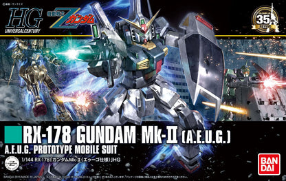 Bandai Hguc 1/144 RX-178 Gundam MK-II (Aeug version) MK59168 - image 2