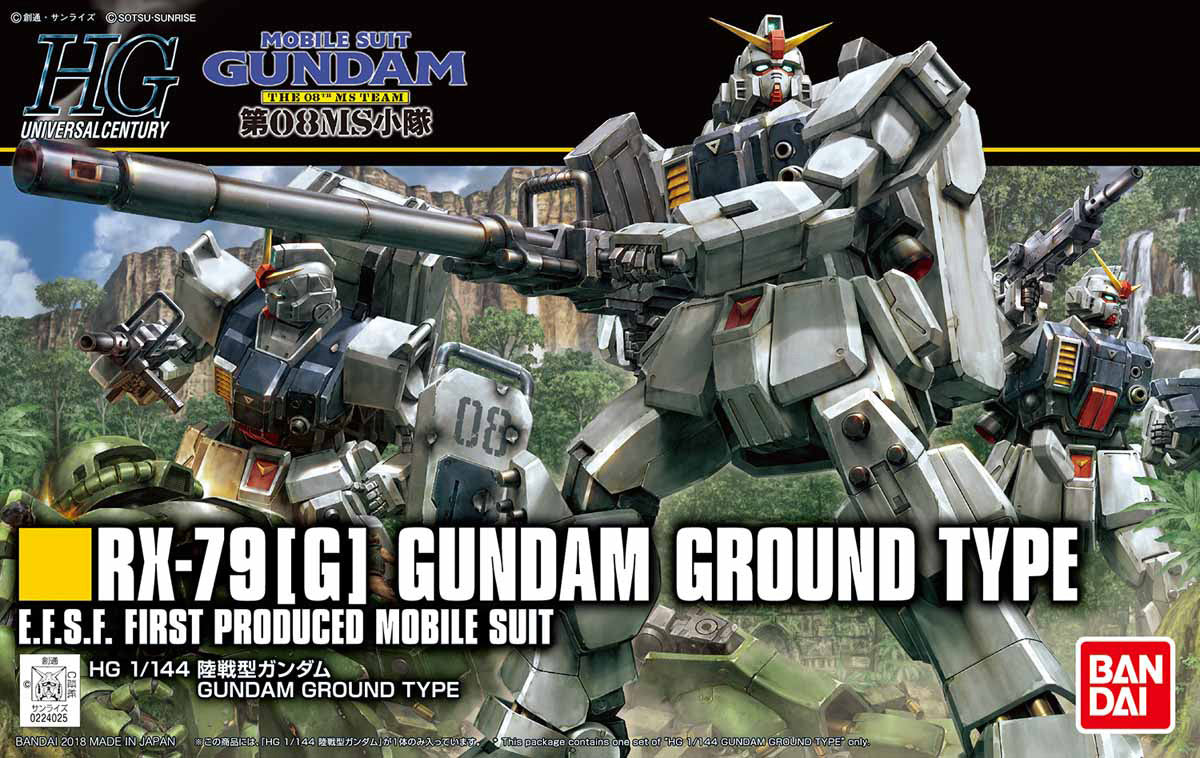 Bandai HG 1/144 Gundam Ground Type MK59169 - image 2