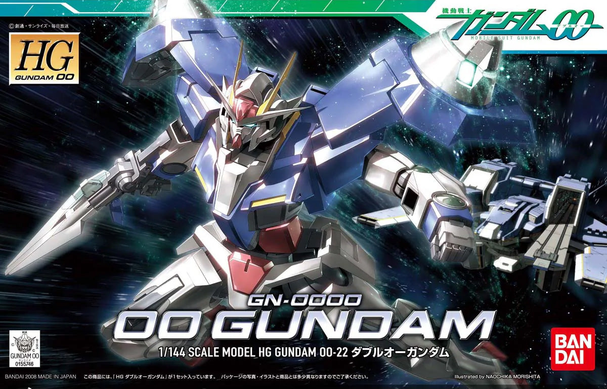 Bandai HG 1/144 00 Gundam MK59234 - image 2