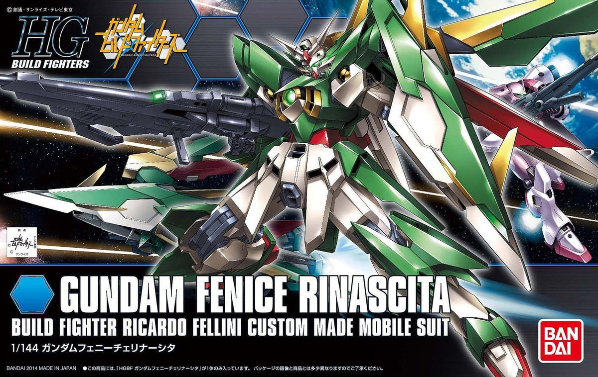 Bandai Hgbf 1/144 Gundam Fenice Rinascita MK59563 - image 1
