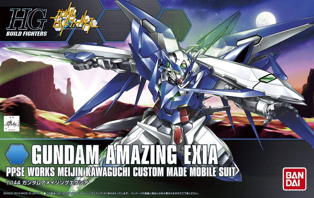 Bandai - HGBF 1/144 Gundam Amazing Exia - MK60372
