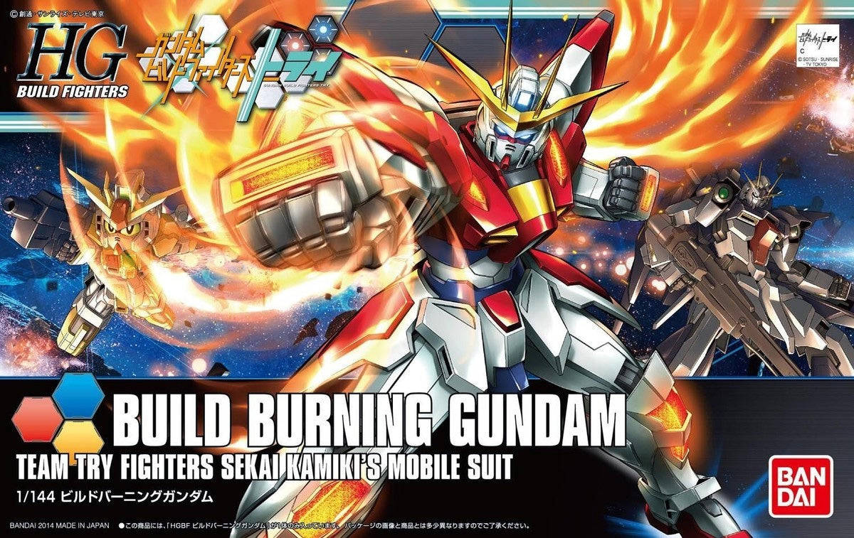 Bandai Hgbf 1/144 Build Burning Gundam MK60373 - image 2