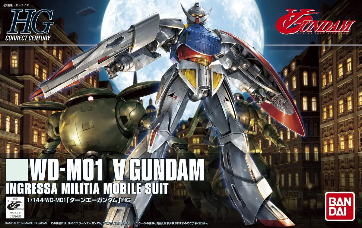 Bandai Hguc 1/144 ∀ Gundam MK60401 - image 2