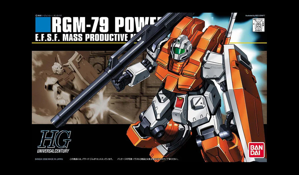 Bandai Hguc 1/144 Rgm-79 Powered GM MK60969 - image 1