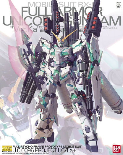 Gunpla Mg - MG 1/100 RX-0 Full Armour Unicorn Gundam Version Ka MK61589