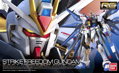 Bandai RG 1/144 Zgmf-X20A Strike Freedom Gundam MK61617 - image 2