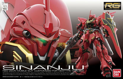 Bandai RG 1/144 Msn-06S Sinanju MK61619 - image 2