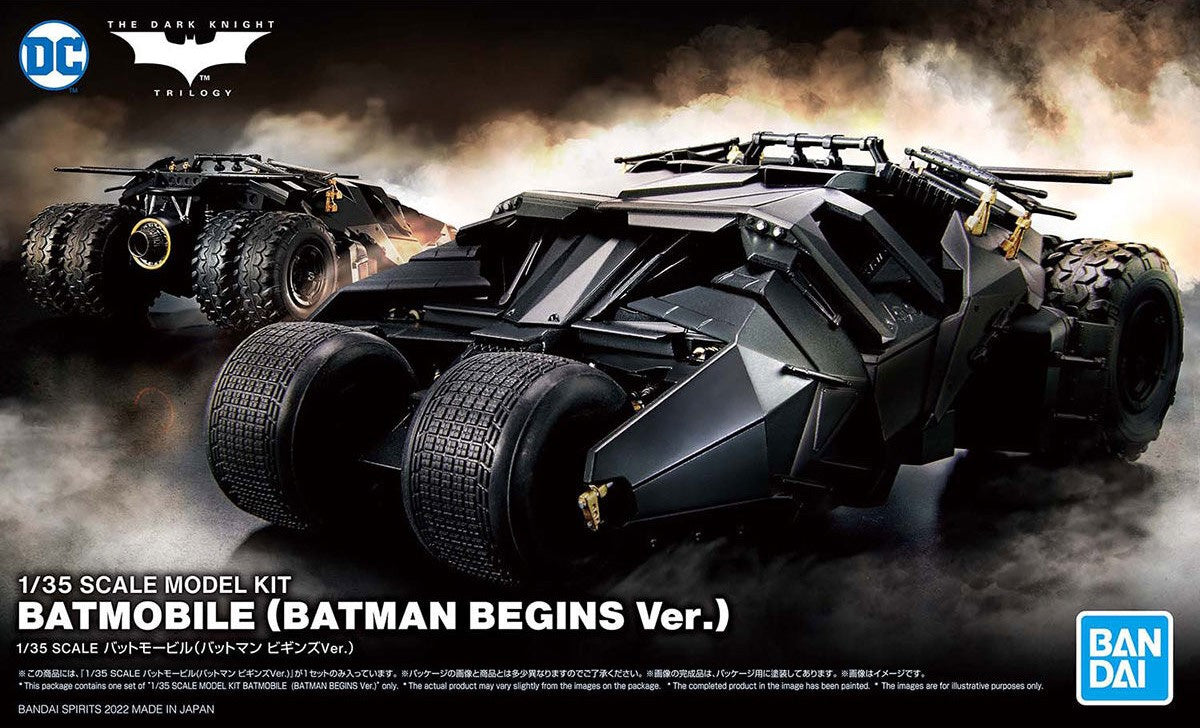 Bandai 1/35 Scale Model Kit Batmobile (Batman Begins version) MK62184 - image 2
