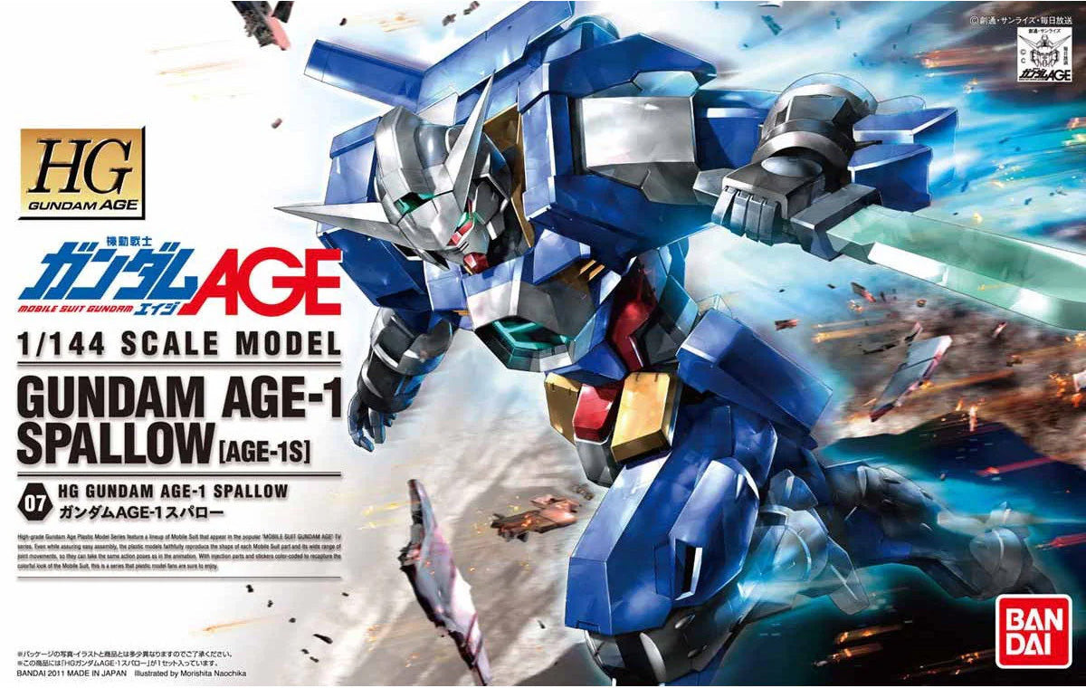 Bandai HG 1/144 Gundam Age-1 Spallow MK62883 - image 1