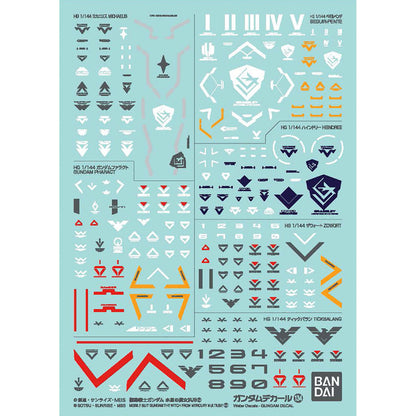 Bandai Gundam Decal 134 Mobile Suit Gundam the Witch From Mercury Multiuse 2 MK65082 - image 1