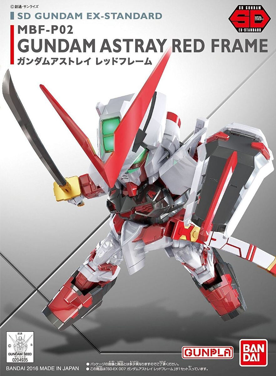 Bandai SD Gundam EX-Standard Gundam Astray Red Frame MK65621 - image 2