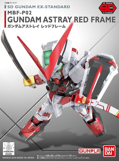 Bandai SD Gundam EX-Standard Gundam Astray Red Frame MK65621 - image 2