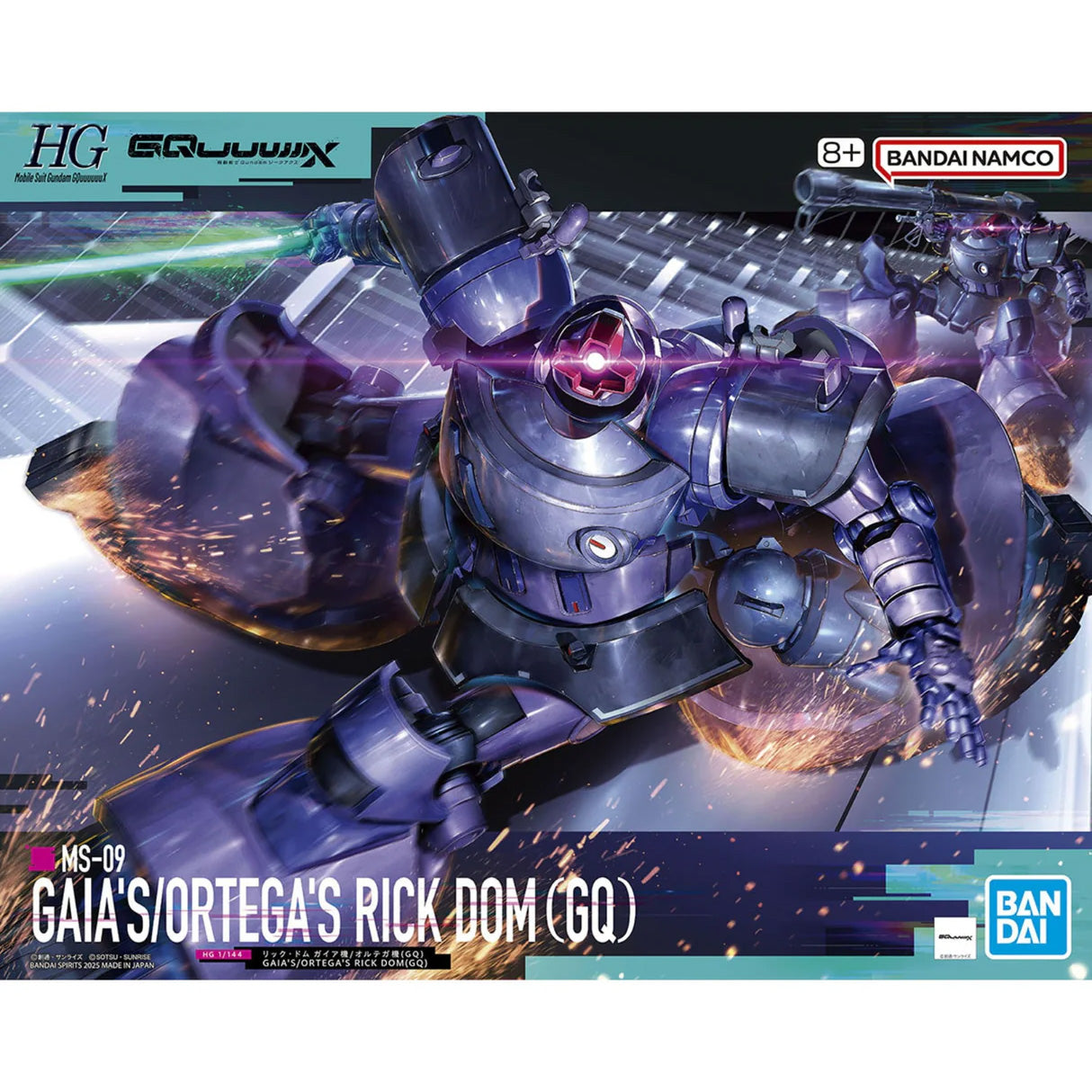 Gunpla Hg - HG 1/144 Gaia's/Ortega's Rick Dom (GQ) MK68868