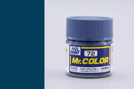 Mr.Hobby - Mr.Color Semi-Gloss - C-116 Intermediate Blue for U.S. Navy Aircraft 10ml (Copy)