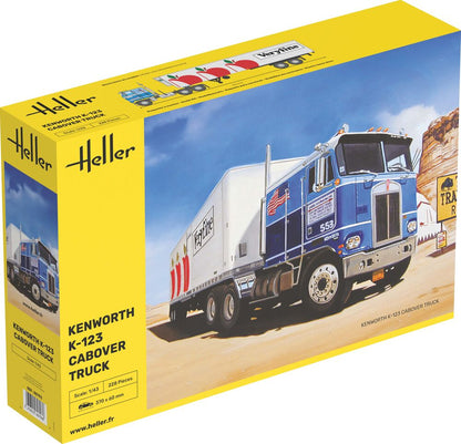 Heller 1/43 Kenworth K-123 Cabover Truck Starter Kit 56793