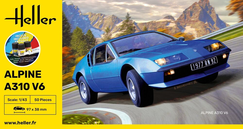 Heller - Gift Set Alpine A310 56146